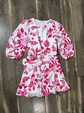 Sugar lips 3/4 Sleeve Mini Dress